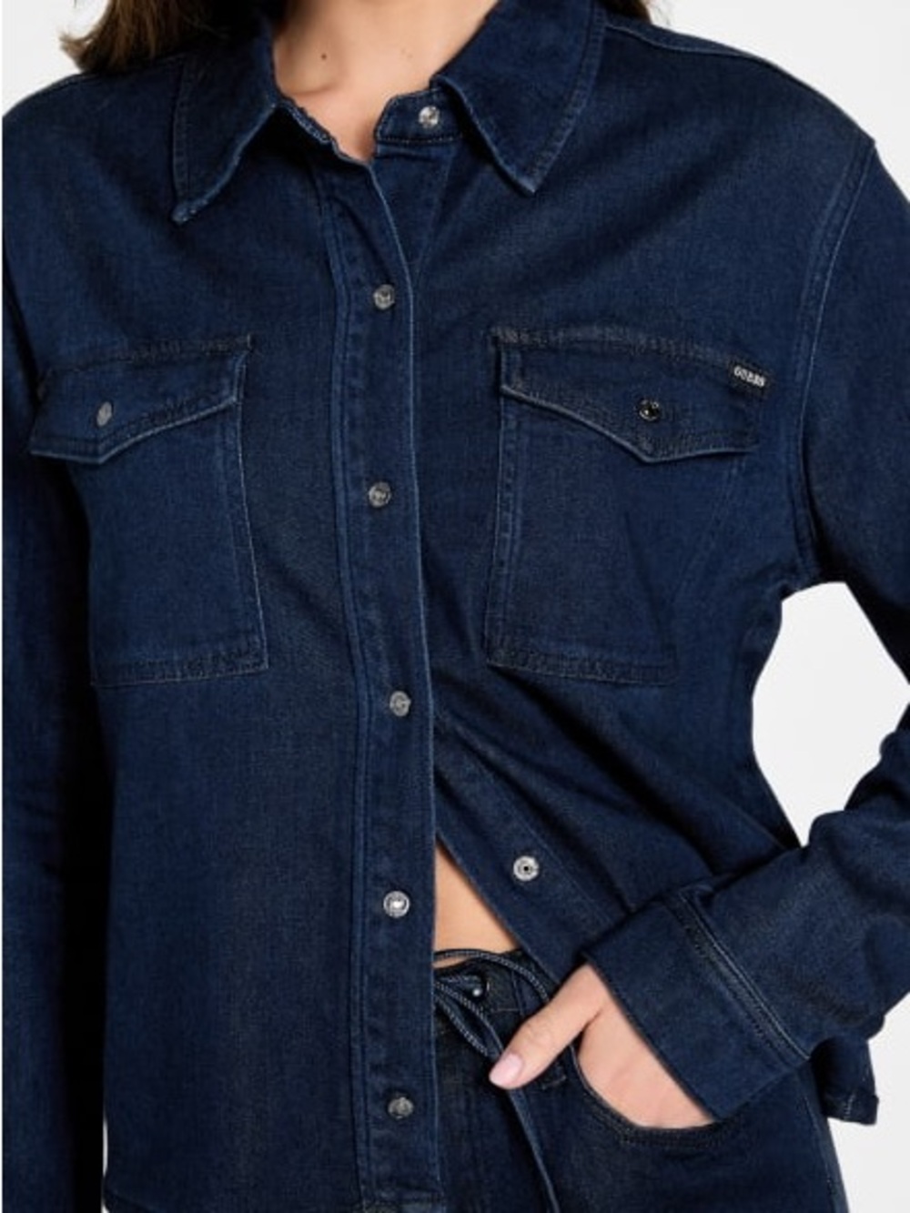 Guess Lyocell Blend Shacket| Size XS | Brand New With Tags